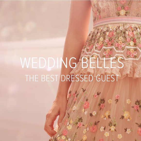 BHLDN Needle & Thread Dress Gown fits size US 2 4 $600 - Picture 4 of 12